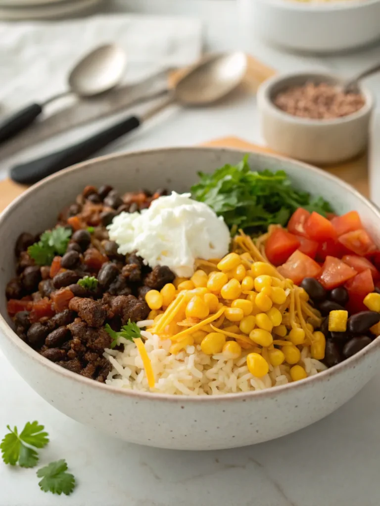 How to Make Cheesy Baked Burrito Rice in 30 Minutes 4 How to Make Cheesy Baked Burrito Rice in 30 Minutes